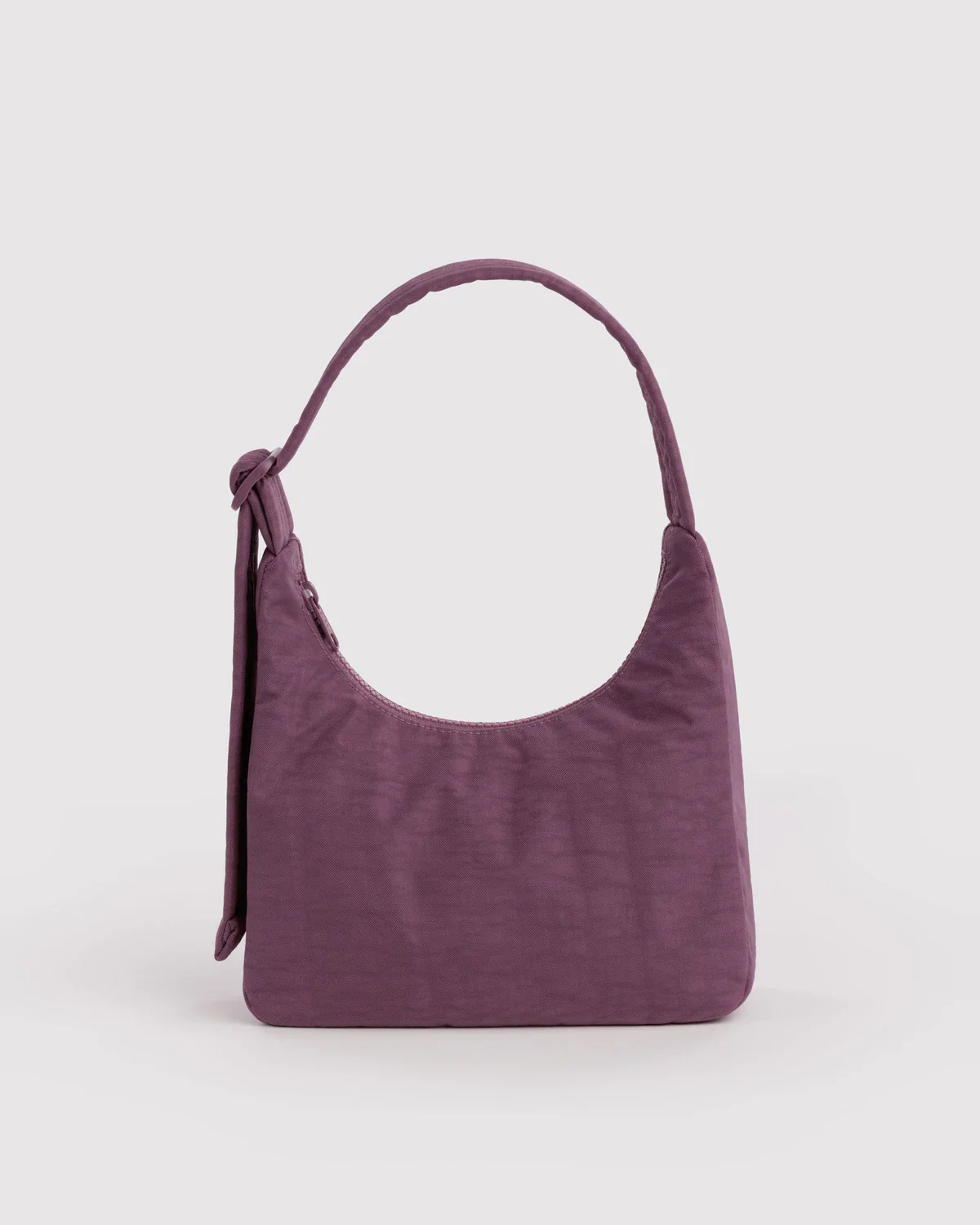 Mini Nylon Shoulder Bag in Wild Plum