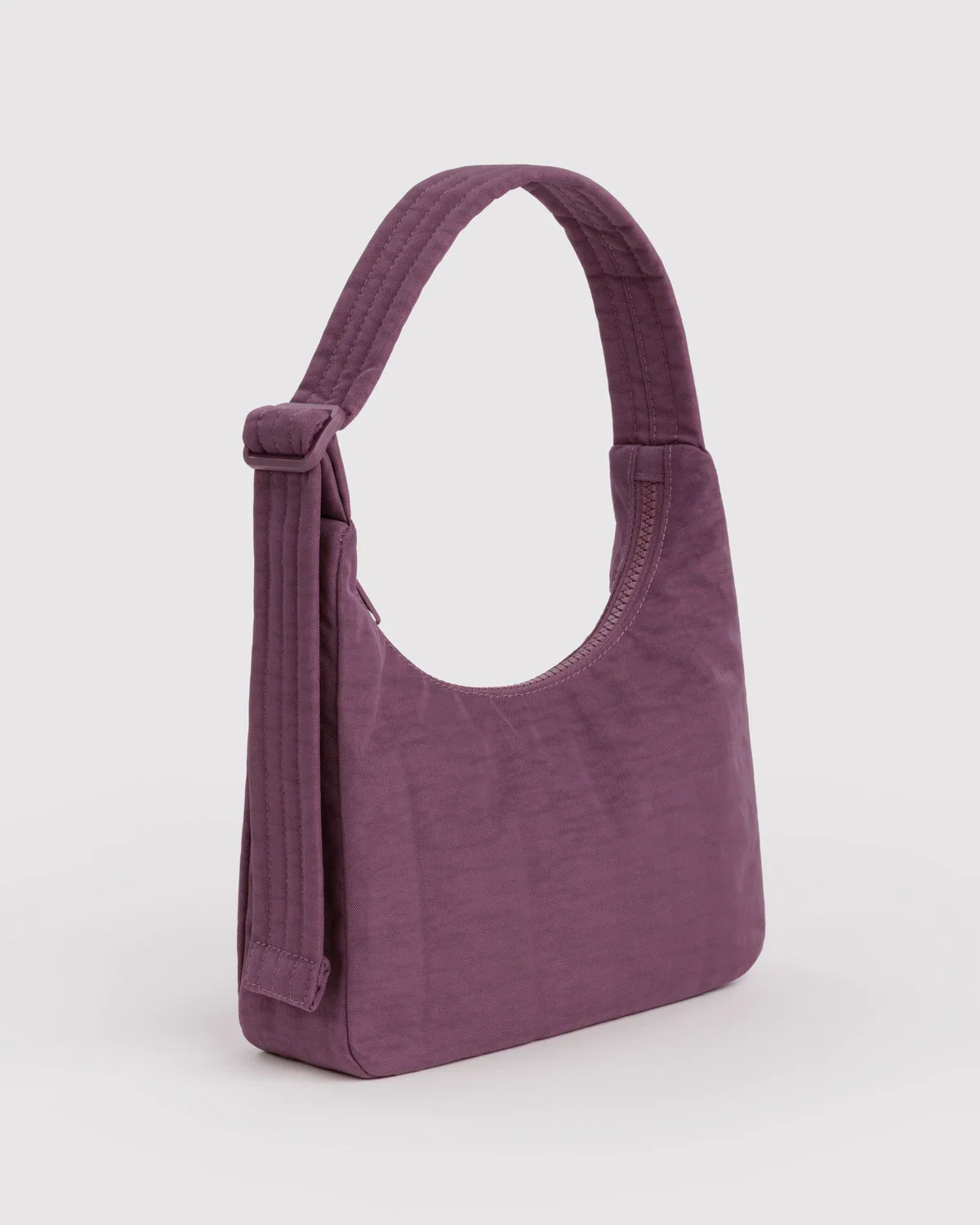 Mini Nylon Shoulder Bag in Wild Plum - Image 3