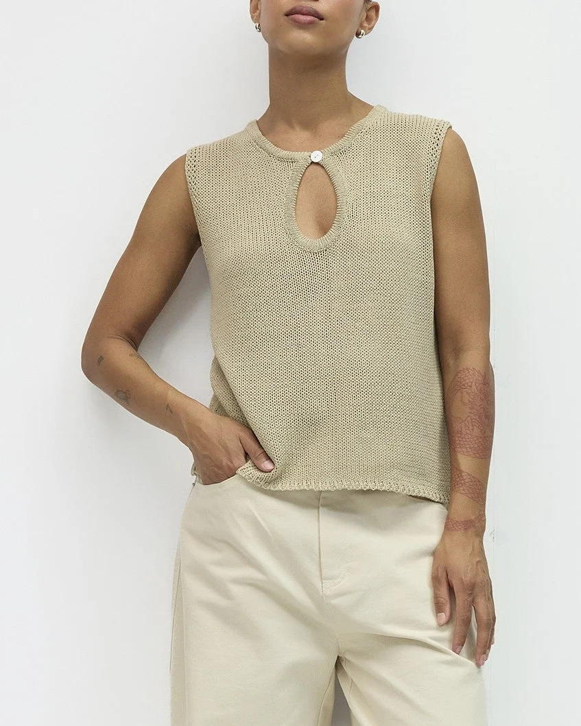 Molli Top in Beige