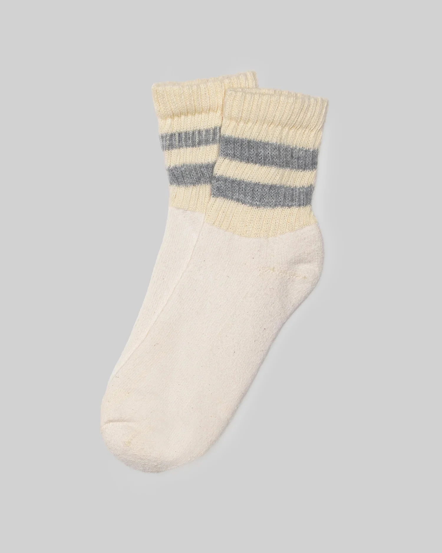 Mono Stripe Quarter Crew Socks - Image 7