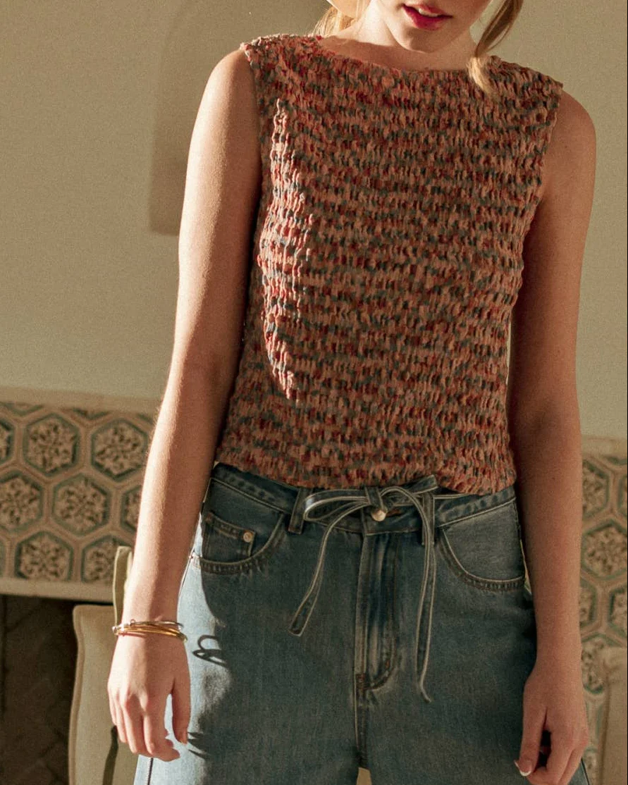 Multicolor Knit Top