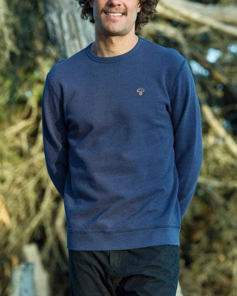Mushroom Crew in Navy - Image 2