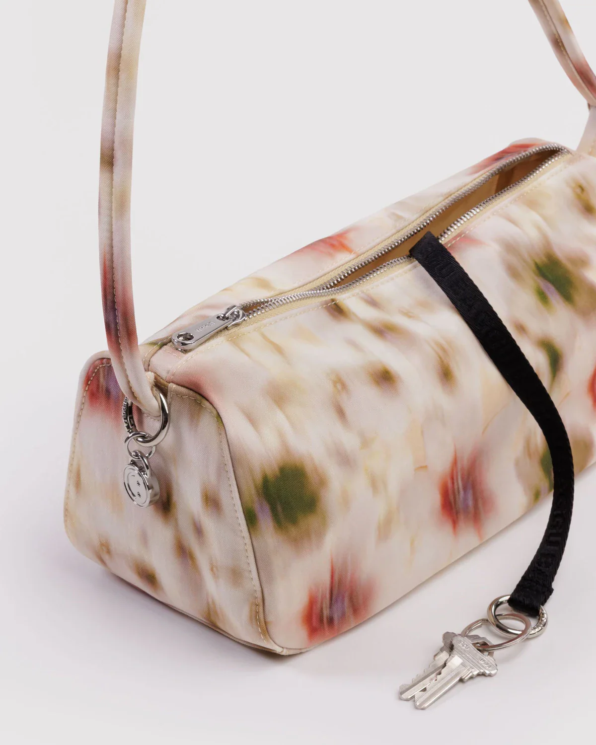 Nylon Loaf Bag in Abstract Floral - Image 4