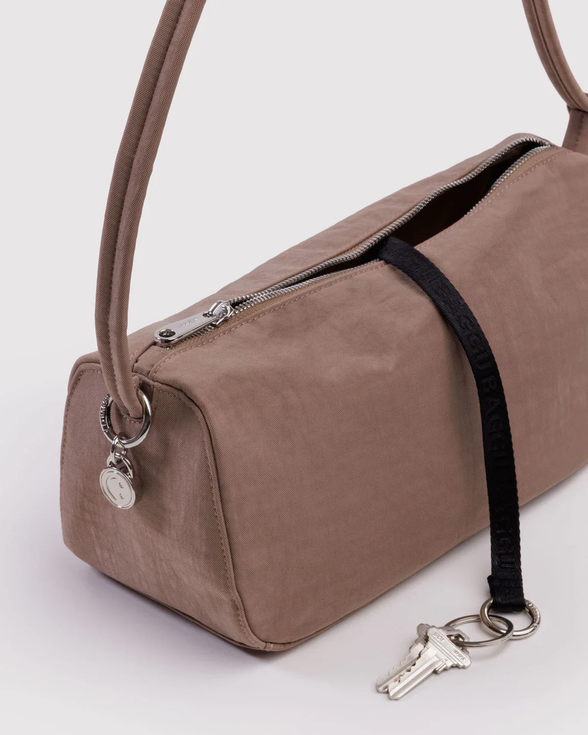 Nylon Loaf Bag in Toasted Almond - Image 3