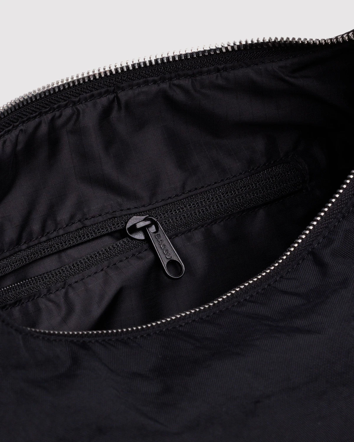 Nylon Meringue Bag in Black - Image 4
