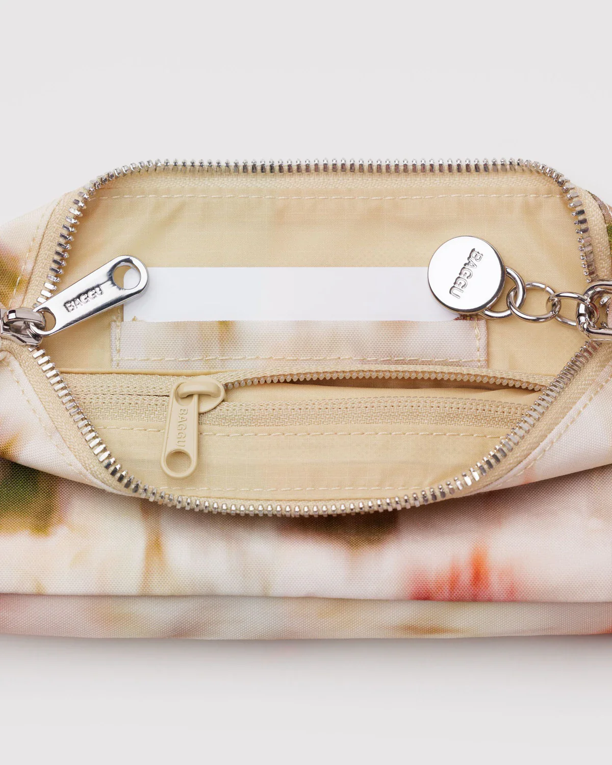 Nylon Pochette in Abstract Floral - Image 2
