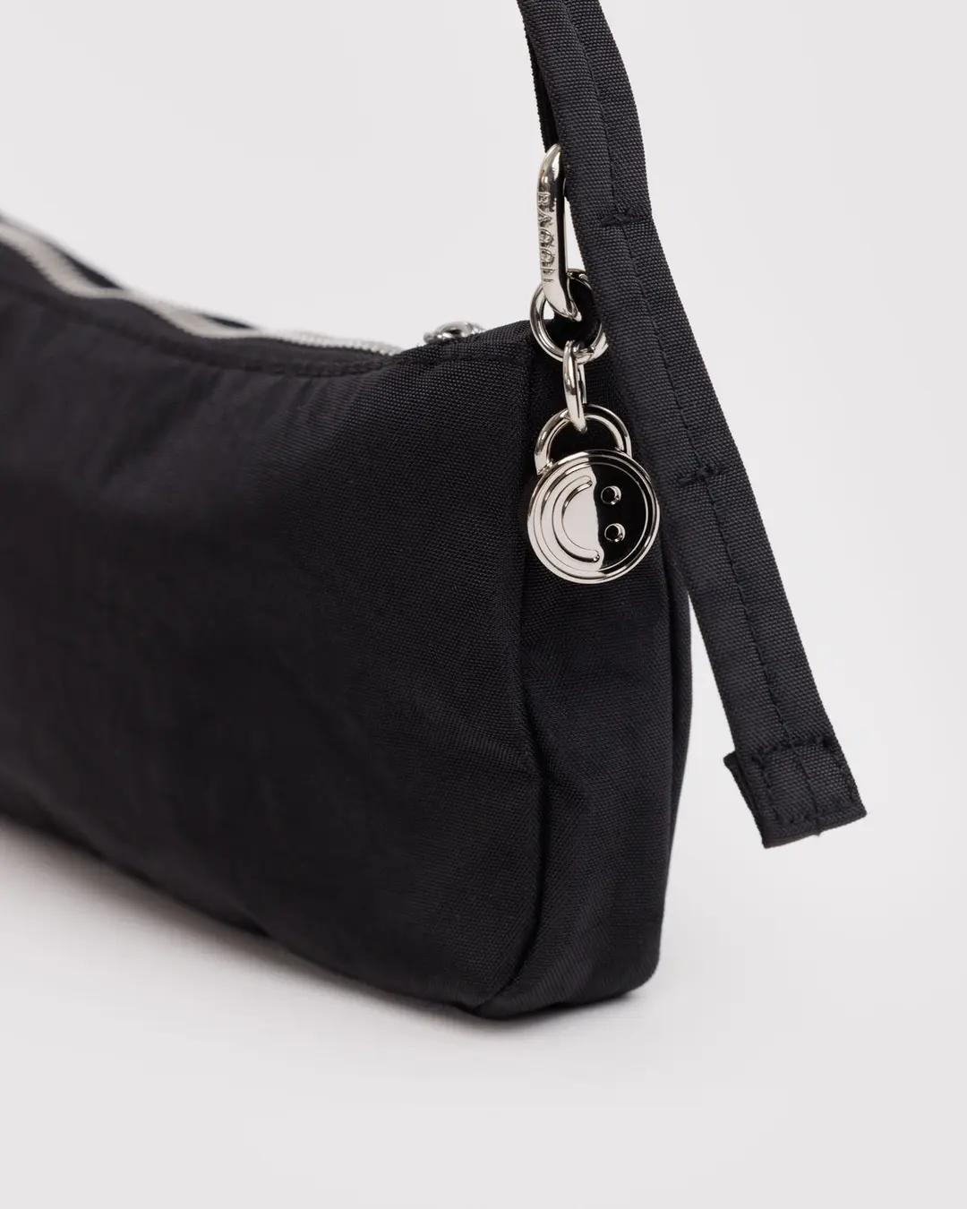 Nylon Pochette in Black - Image 3