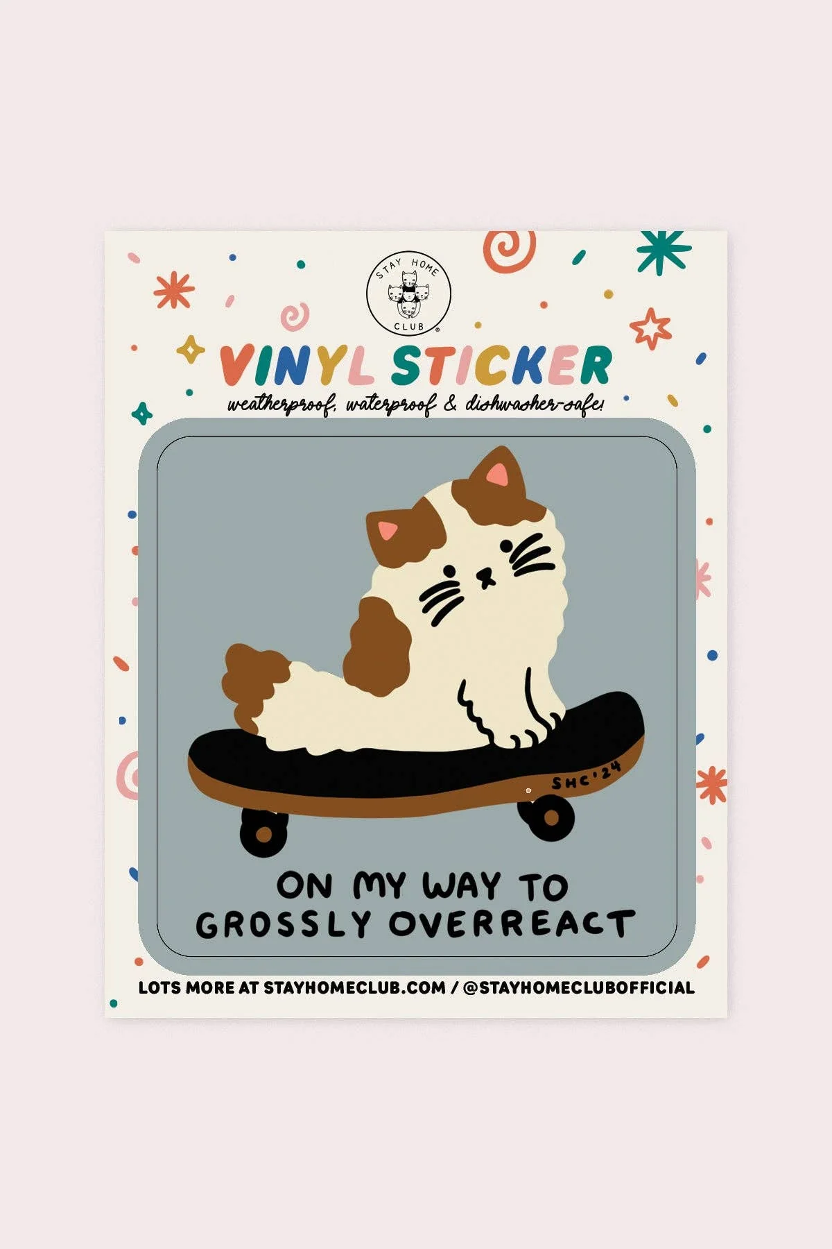 Overreact Sticker - Image 2