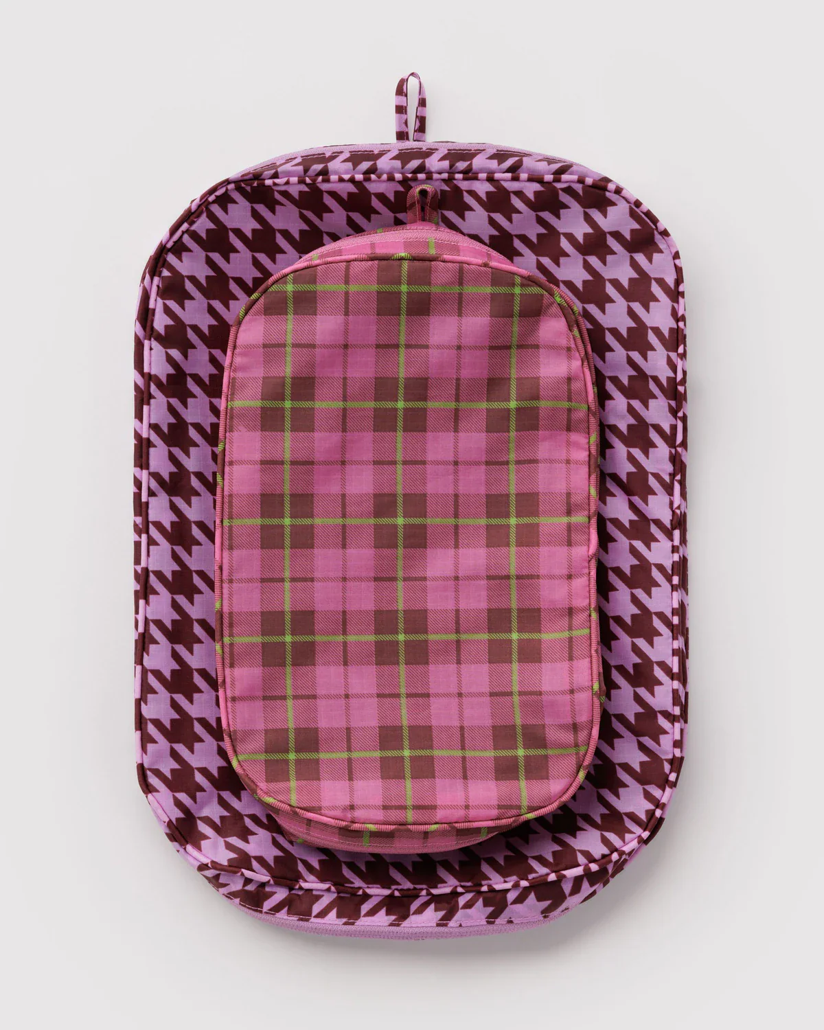 Packing Cube Set in Check Mix - Image 3