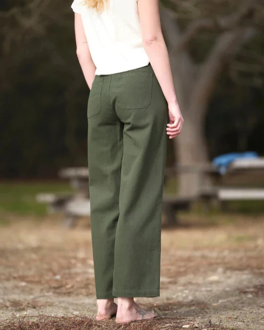Painter Pants in Dark Rover Green - Image 3