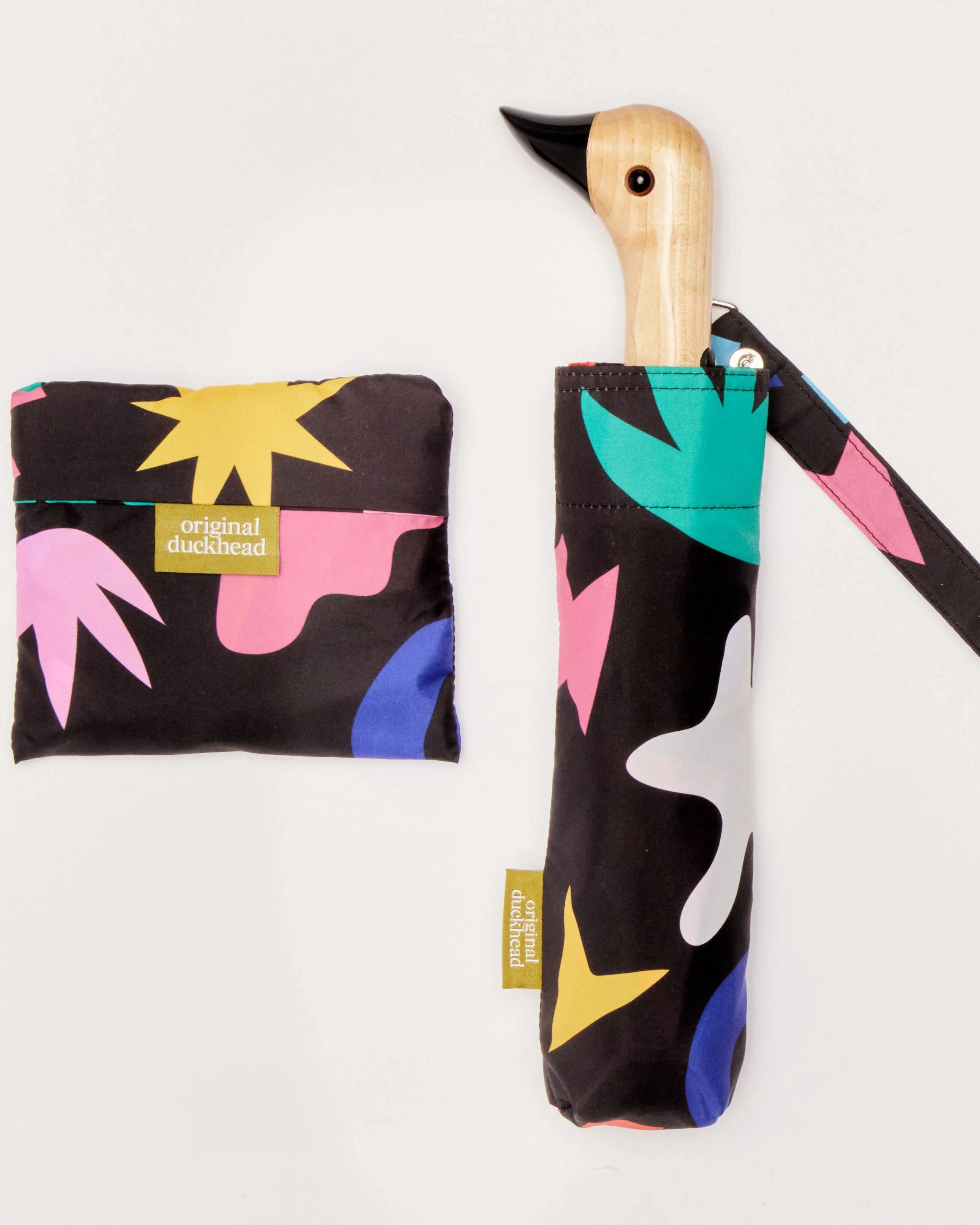 Palma Print Duckhead Umbrella - Image 4