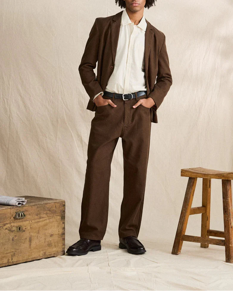Palmer Blazer in Burnt Tobacco - Image 4
