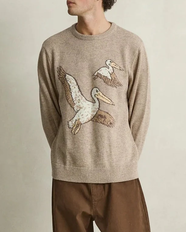 Pelican Knit in Cafe