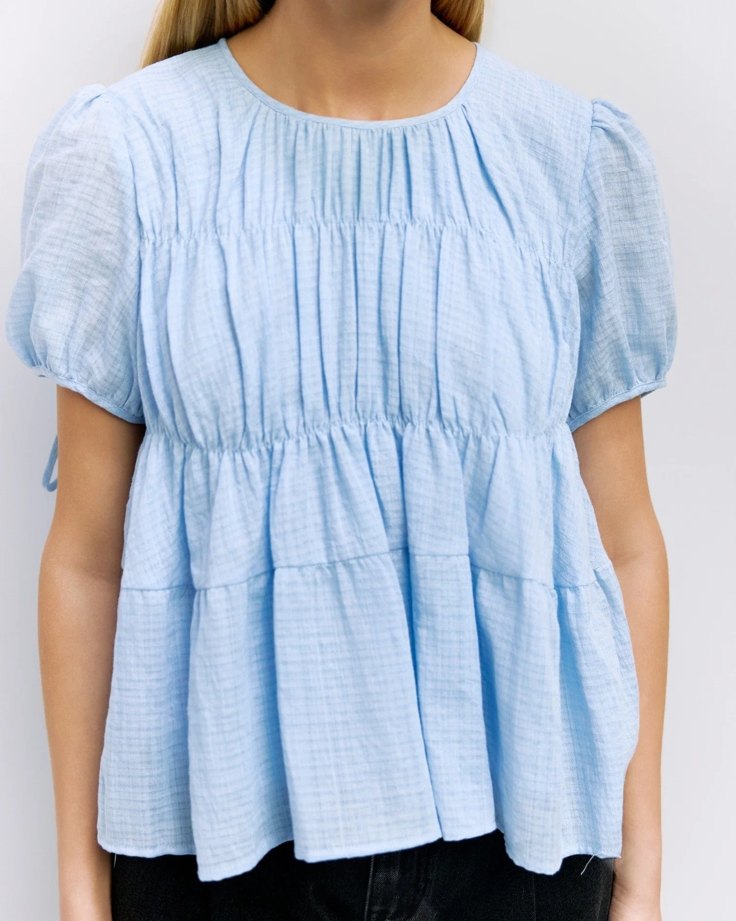 Penelope Top in Blue - Image 2