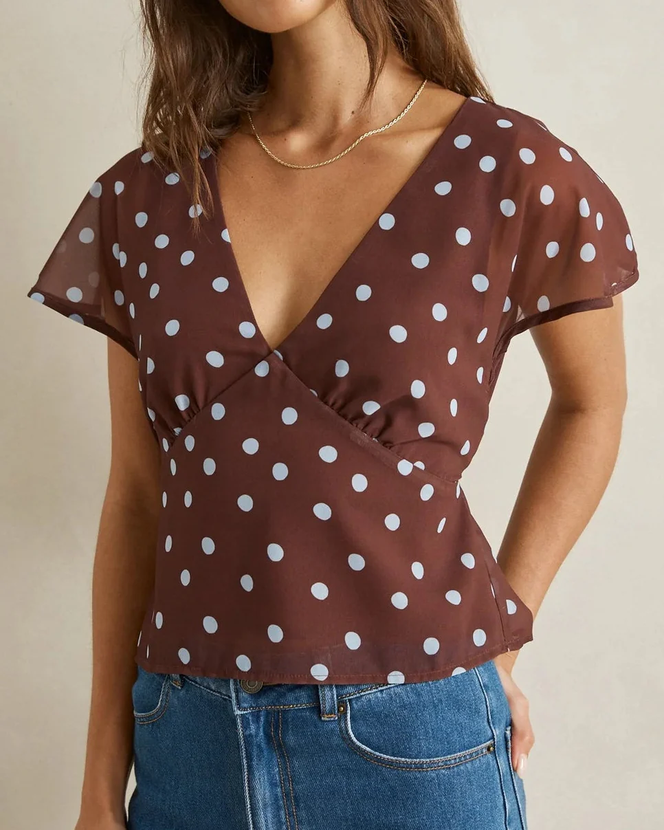 Penny Top in Chocolate - Image 2