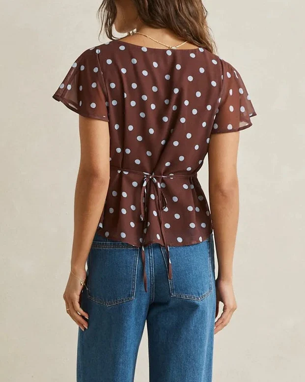 Penny Top in Chocolate - Image 3