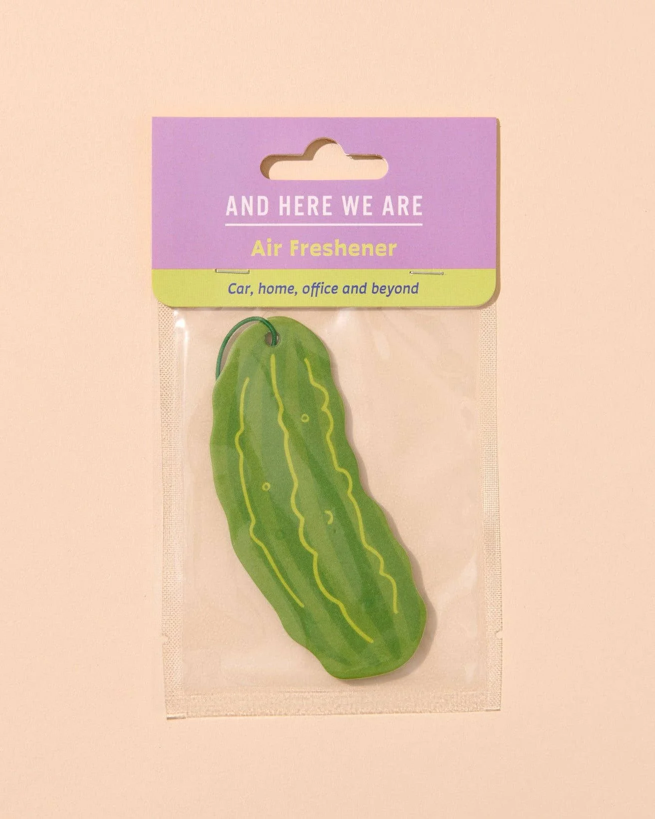 Pickle Air Freshener in Cucumber Mint Scent
