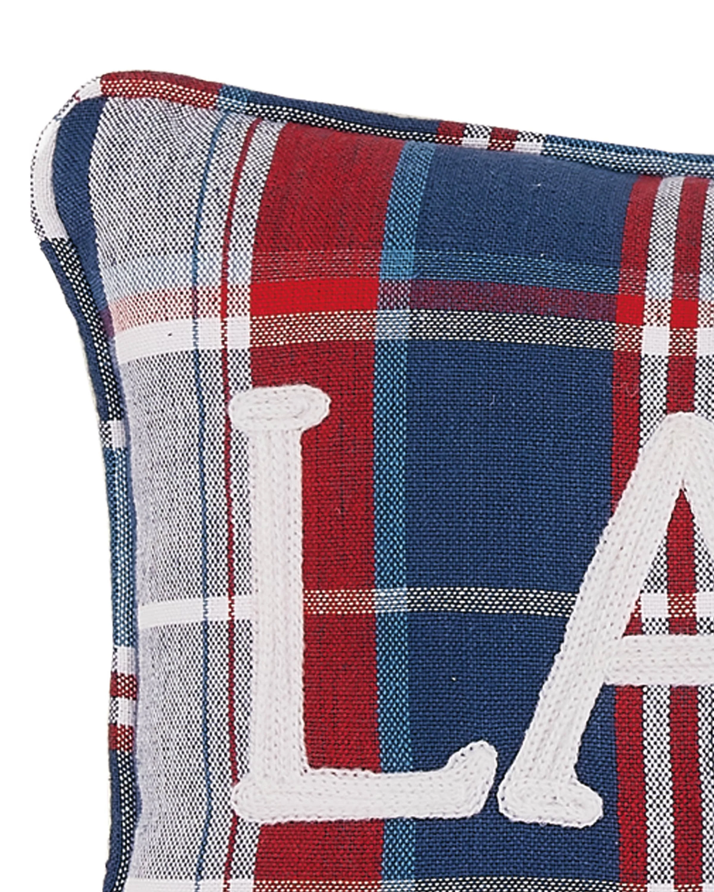 Picnic Plaid Lake Embroidered Pillow - Image 3