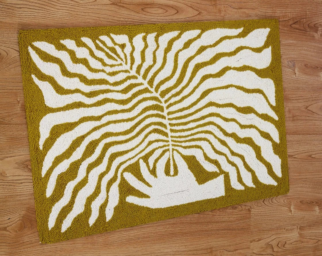 Plant Mudra Hook Rug - Image 4