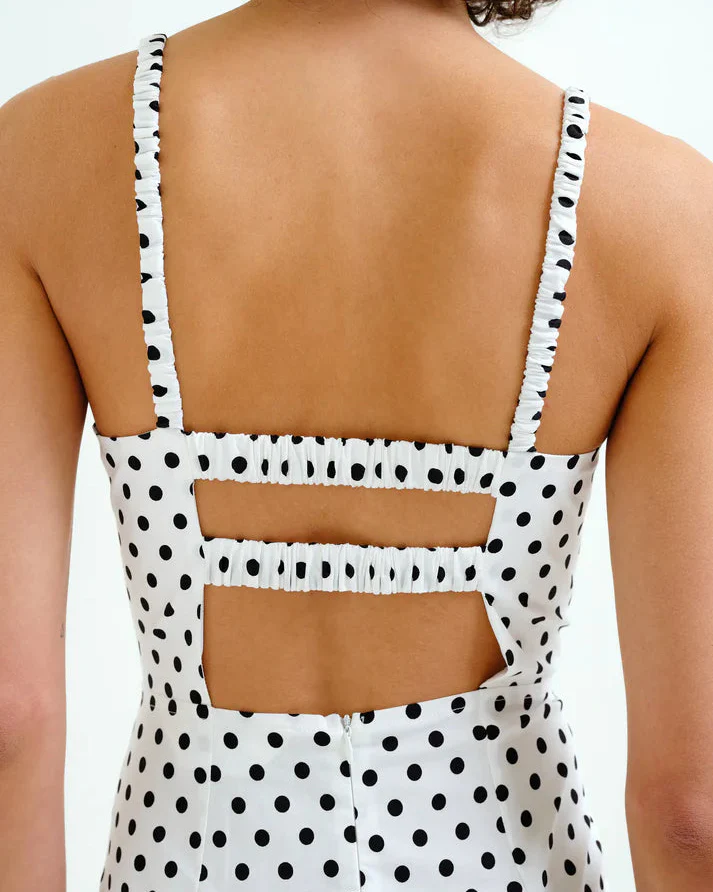 Polka Dots Midi Dress - Image 4