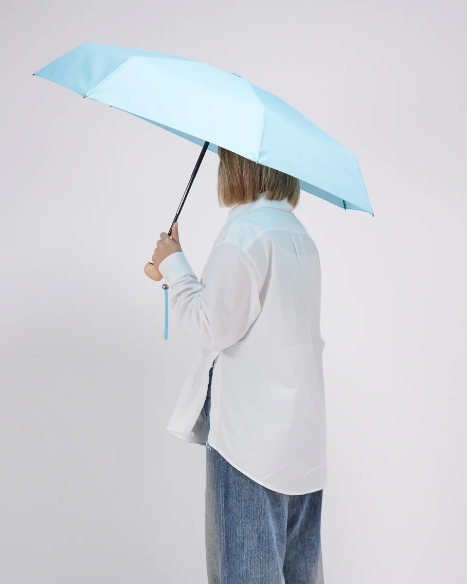 Popsicle Blue Compact Mini Umbrella - Image 2