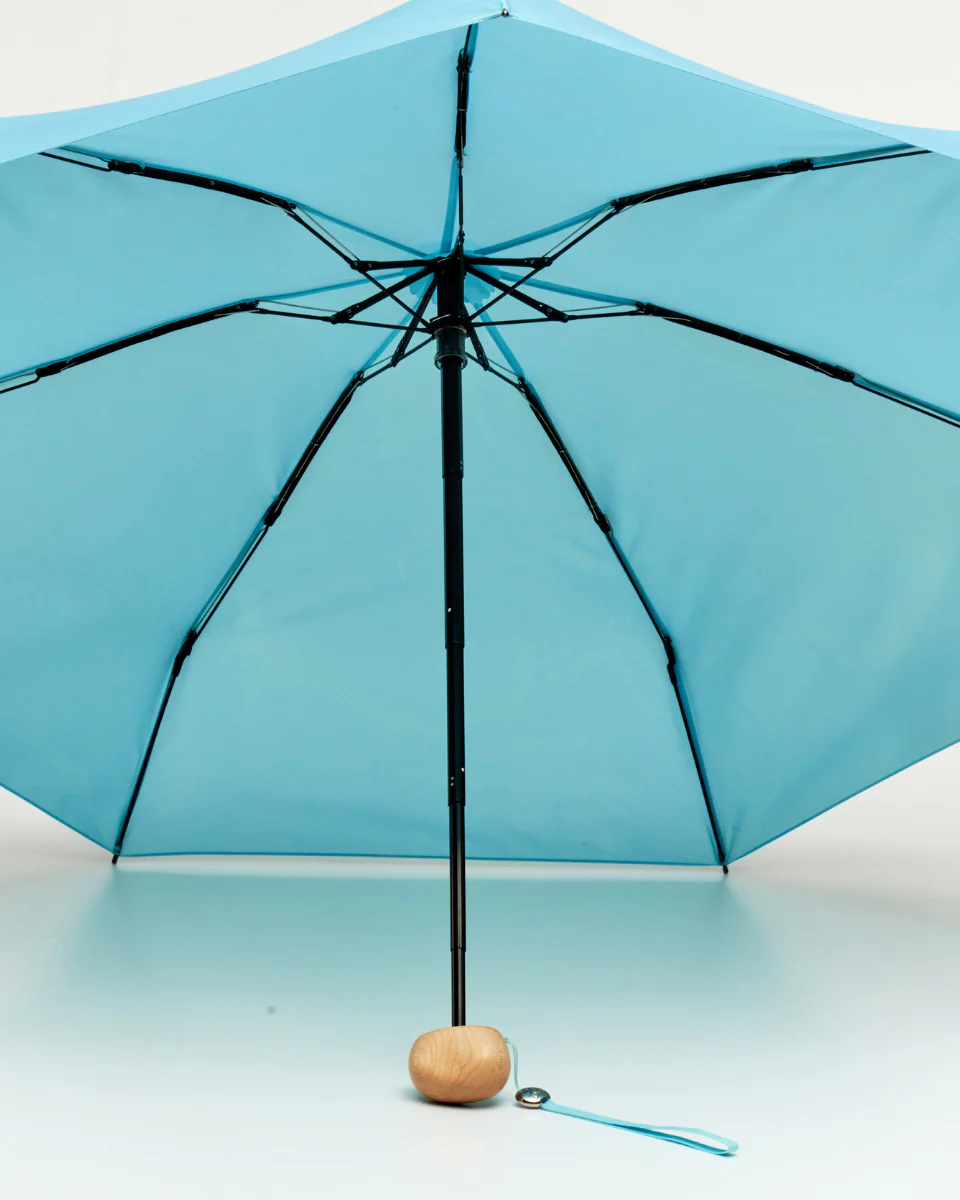 Popsicle Blue Compact Mini Umbrella - Image 4