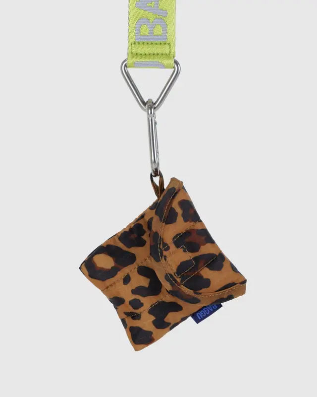 Puffy Earbuds Case in Leopard - Image 3