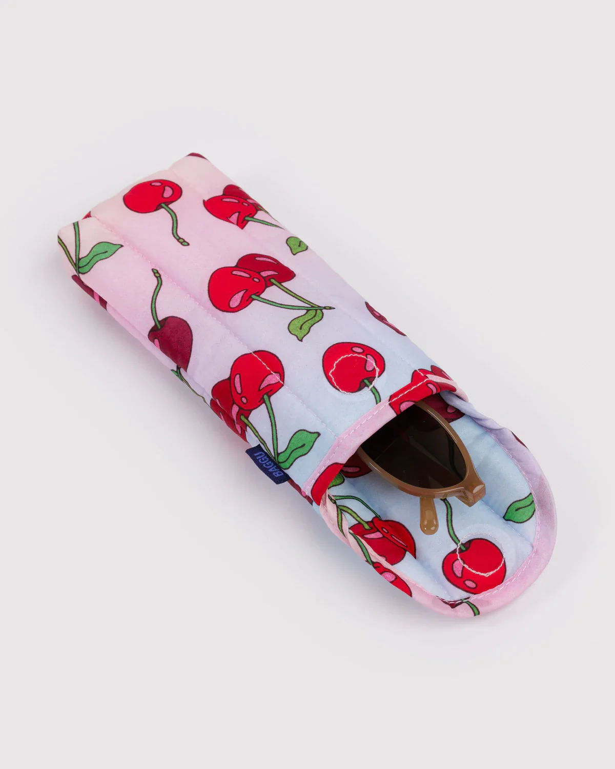 Puffy Glasses Sleeve in Cherries - Image 2