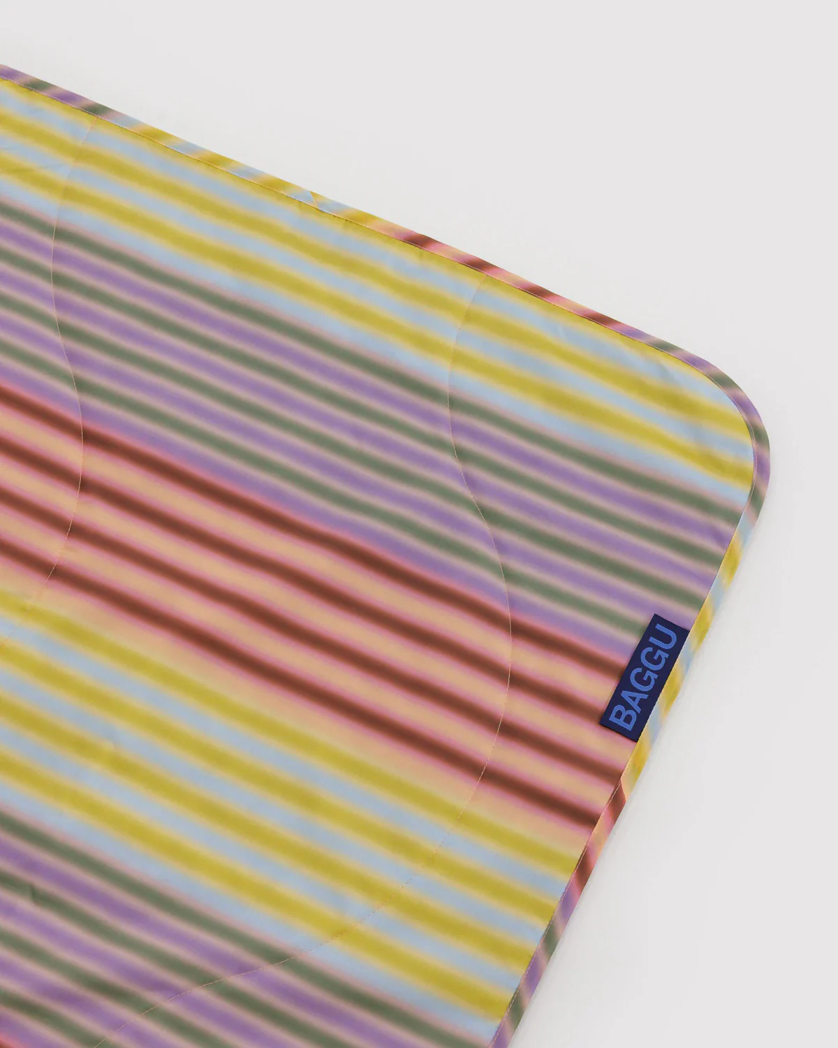 Puffy Picnic Blanket in Gradient Stripe - Image 3