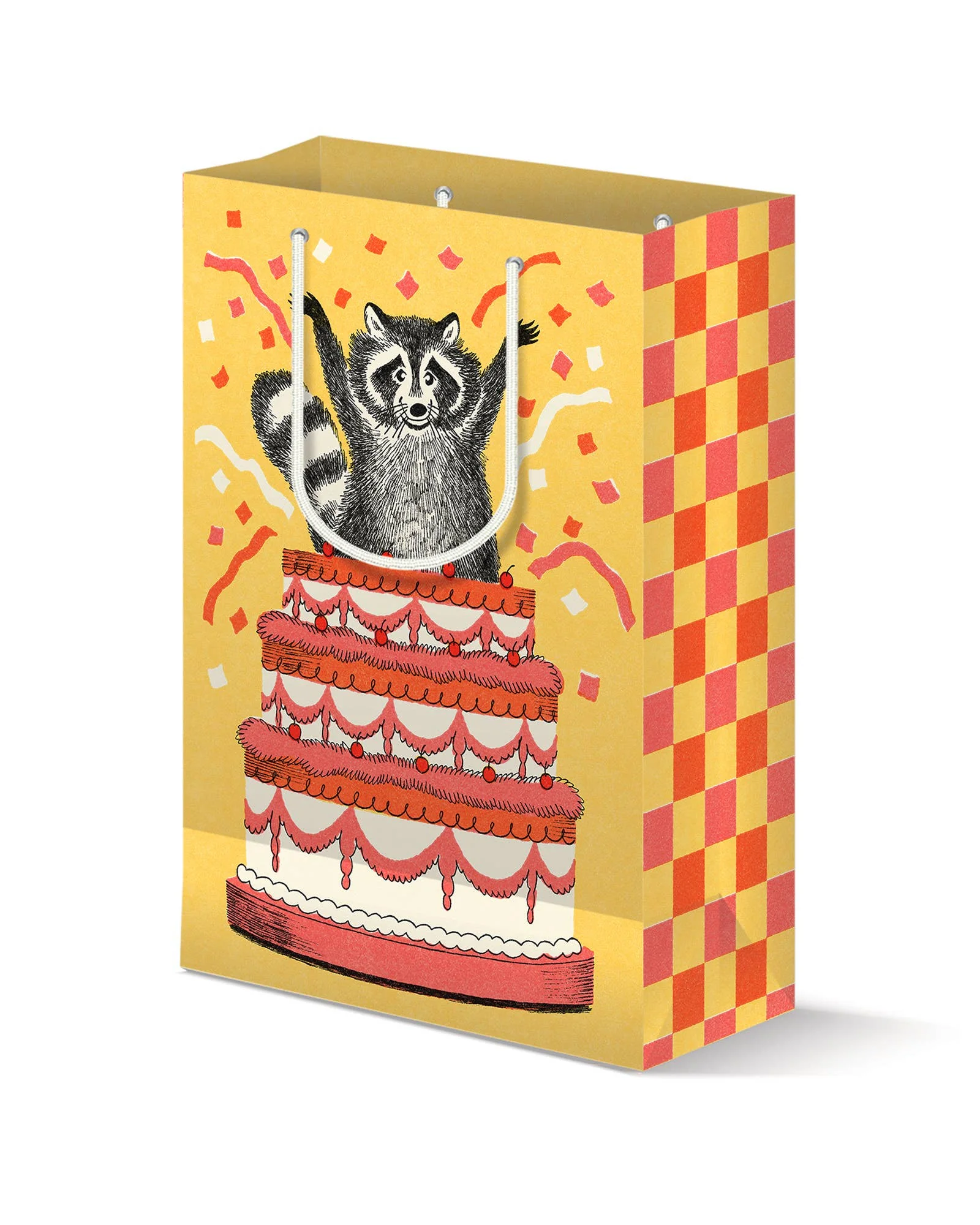 Raccoon & Cake Gift Bag - Image 2