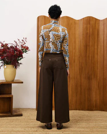 Reglisse Pant in Ice Brown - Image 3
