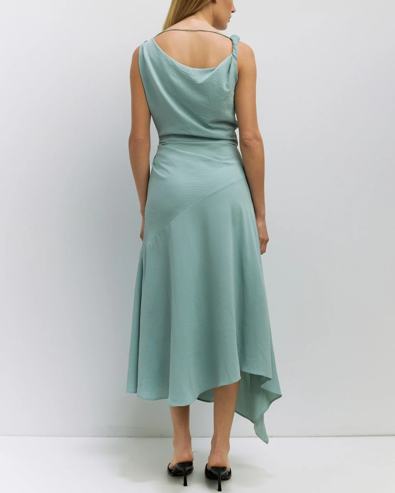 Renee Dress in Teal - Image 3