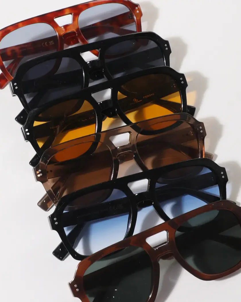 Retro Square Sunglasses - Image 2