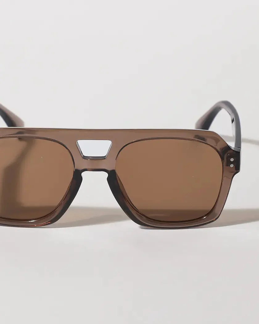 Retro Square Sunglasses - Image 4