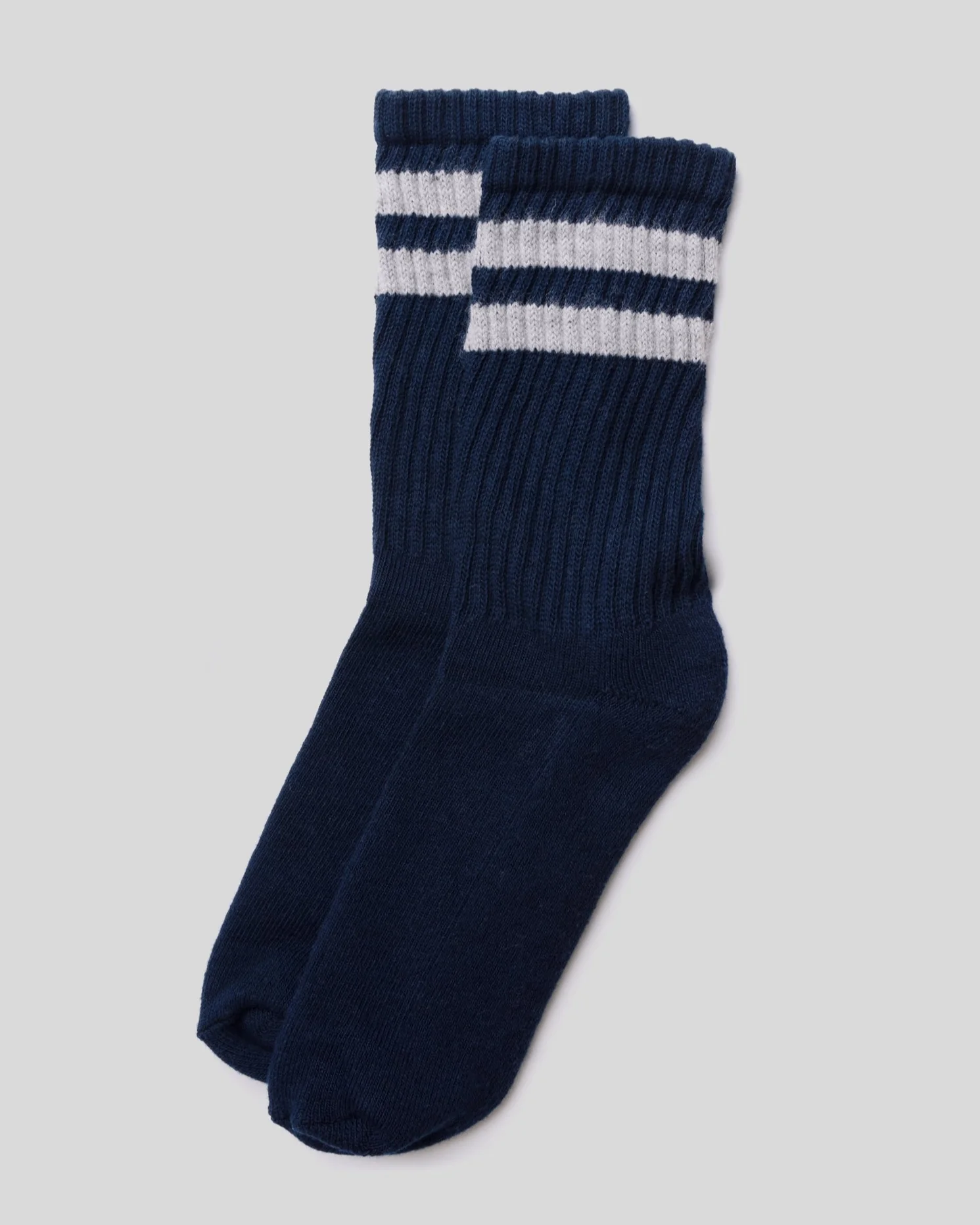 Retro Double Stripe Socks