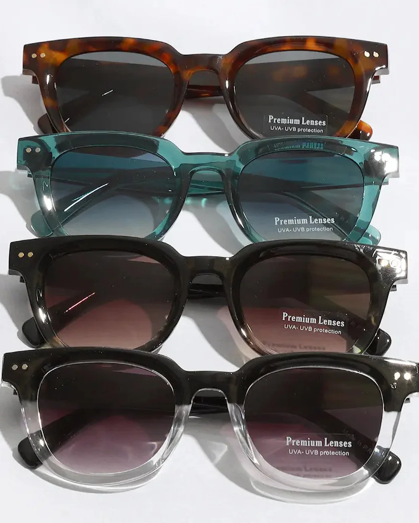 Classic Square Sunglasses - Image 6