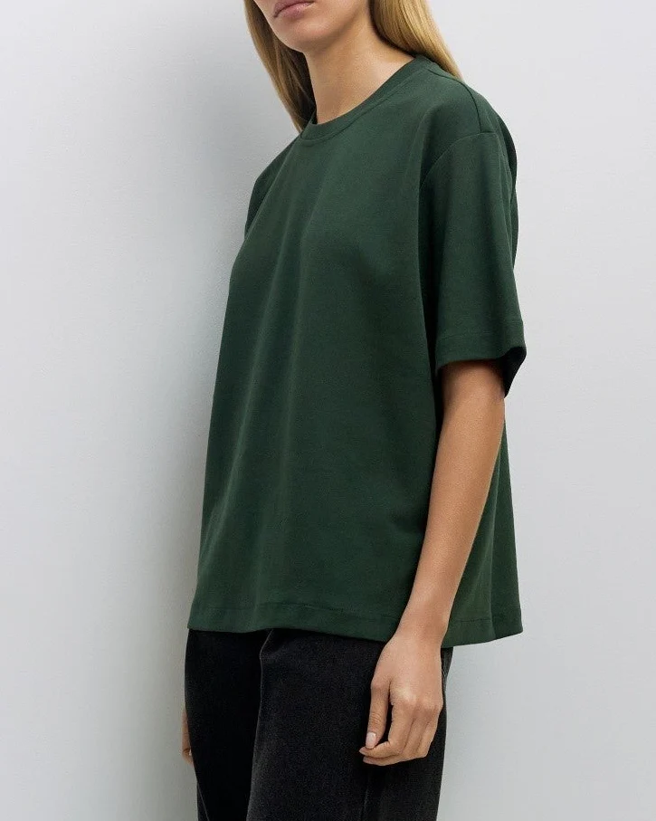 Rex Top in Hunter Green - Image 3