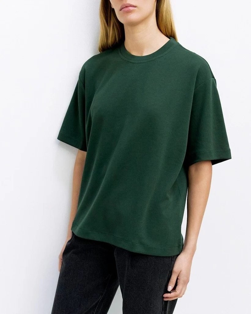 Rex Top in Hunter Green - Image 4
