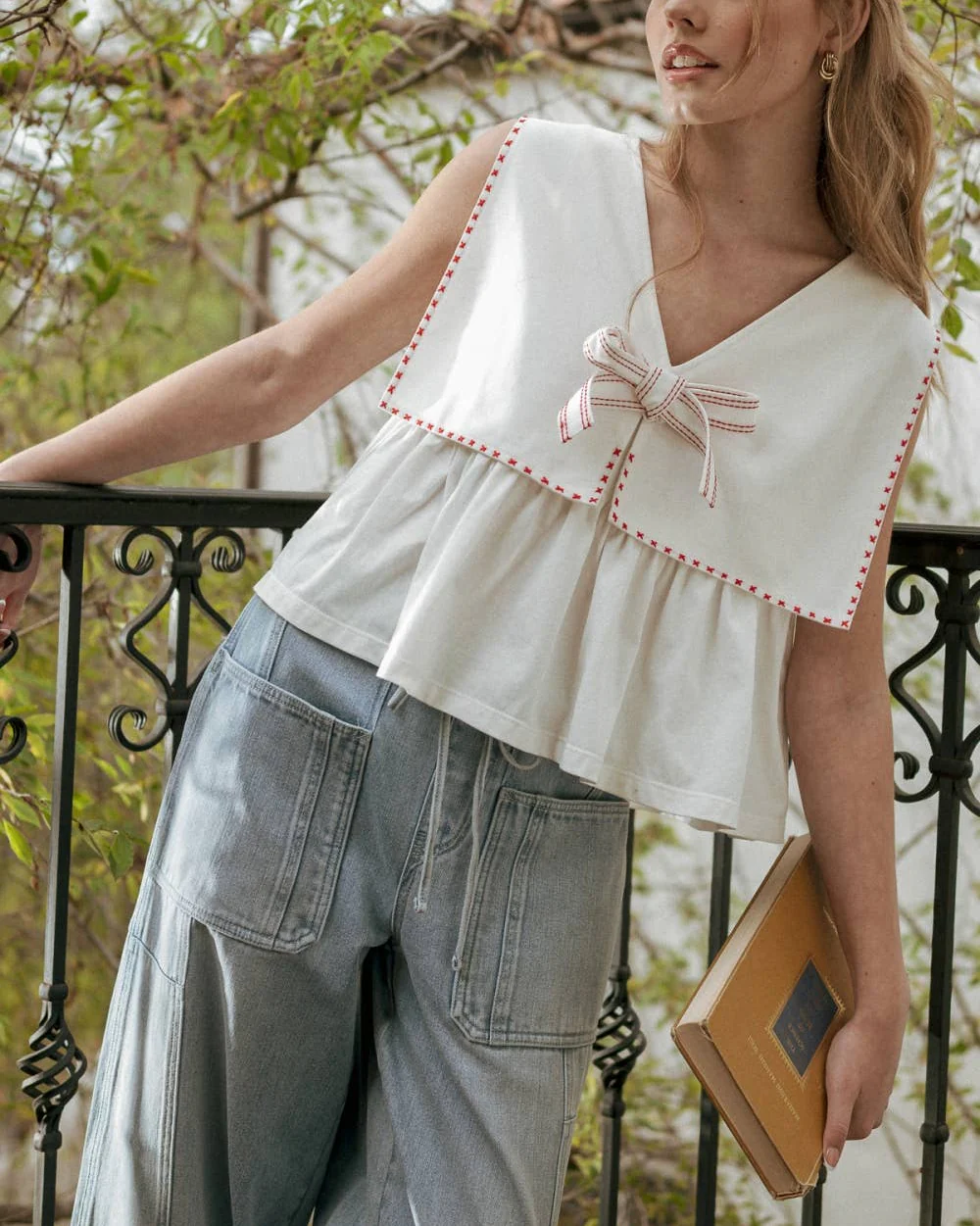 Sailor Top in Stich - Image 5