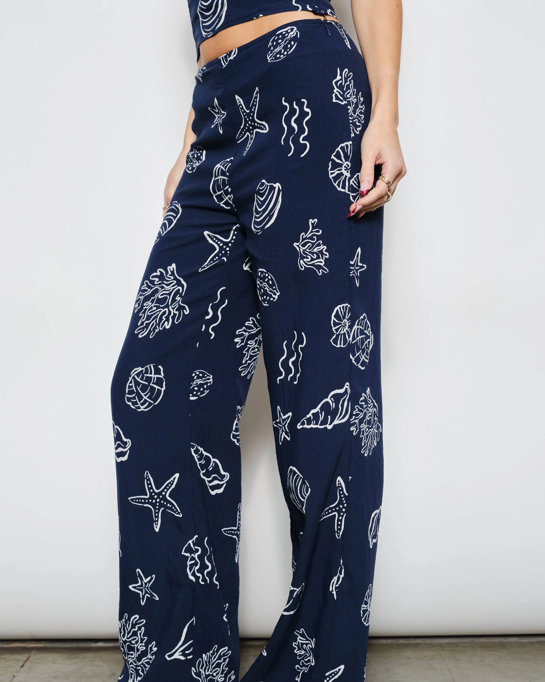 Sammy Shell Print Pants - Image 5