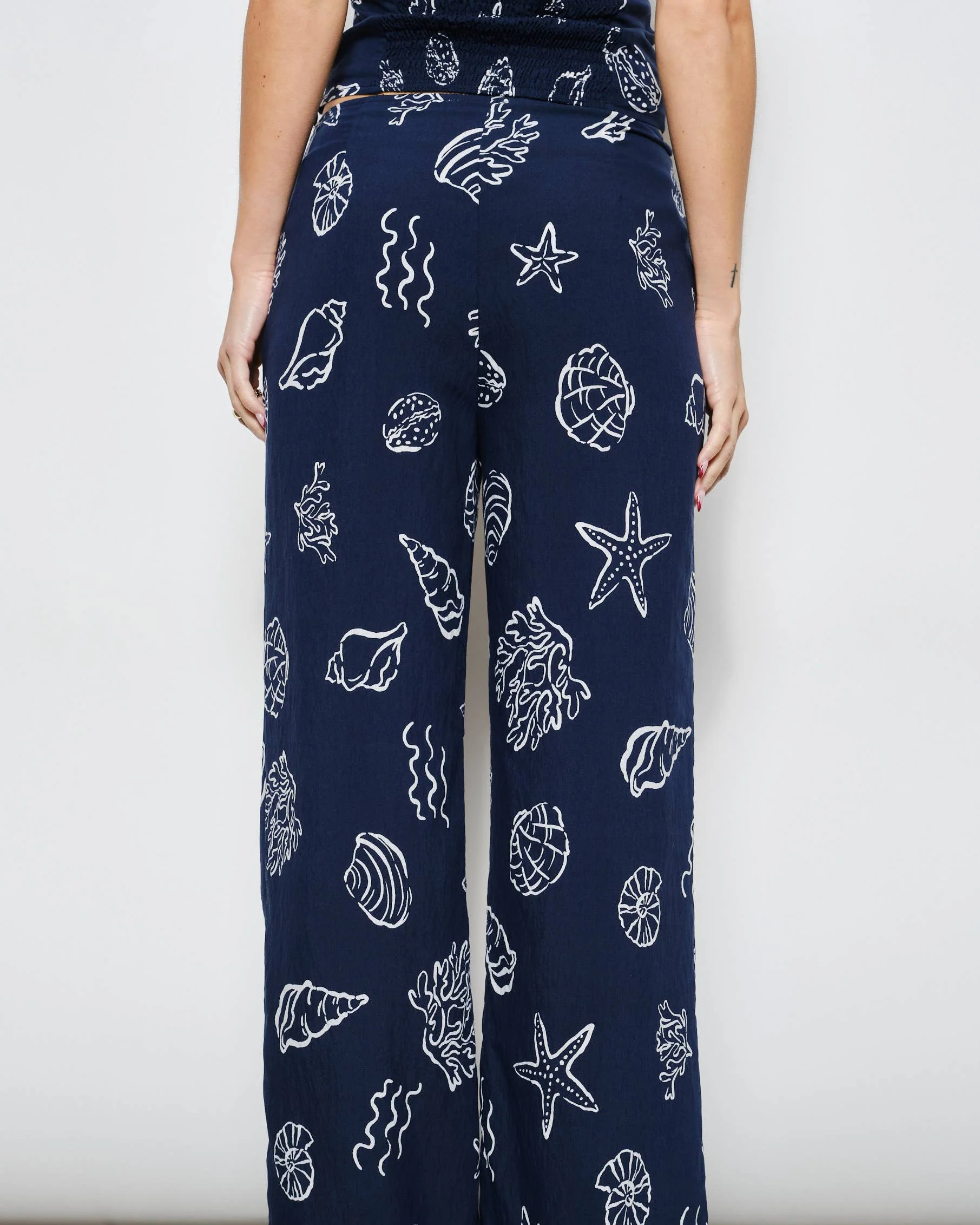 Sammy Shell Print Pants - Image 6