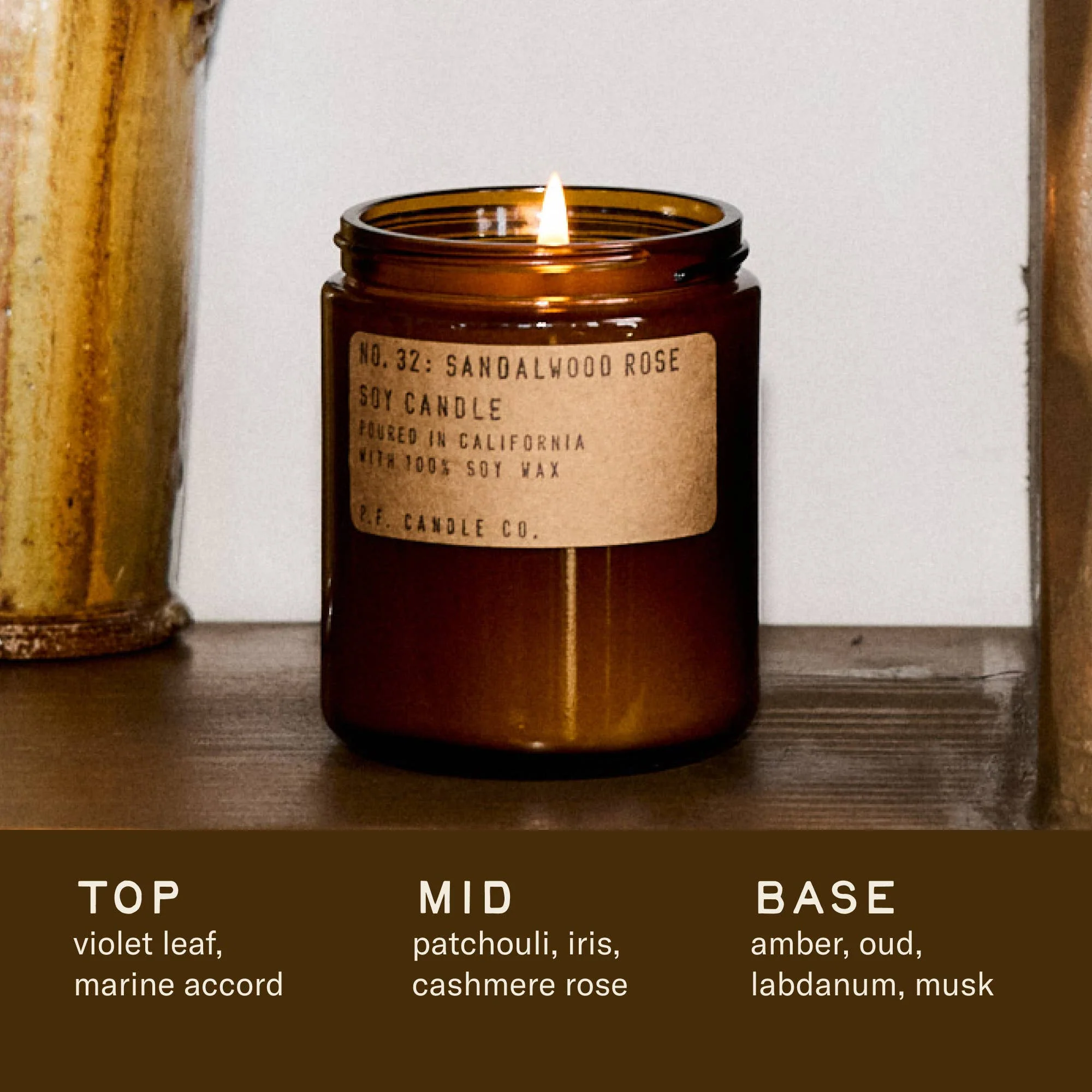 Sandalwood Rose Candle - Image 3