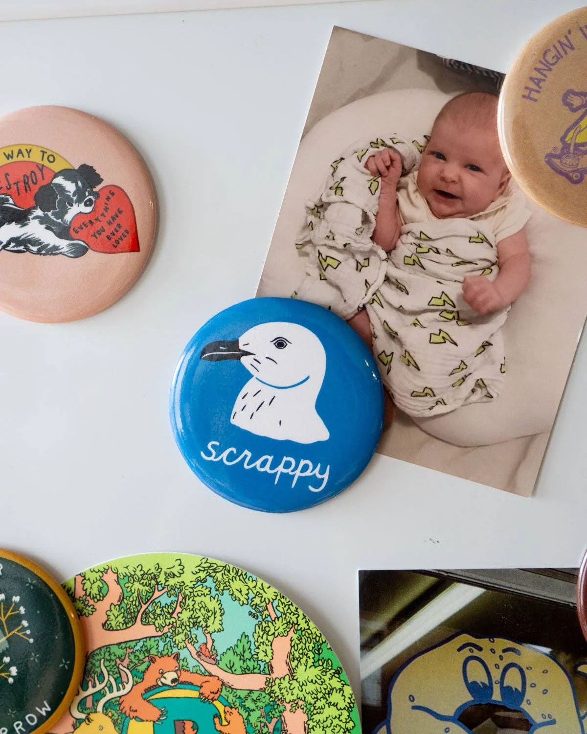 Scrappy Seagull Magnet - Image 2