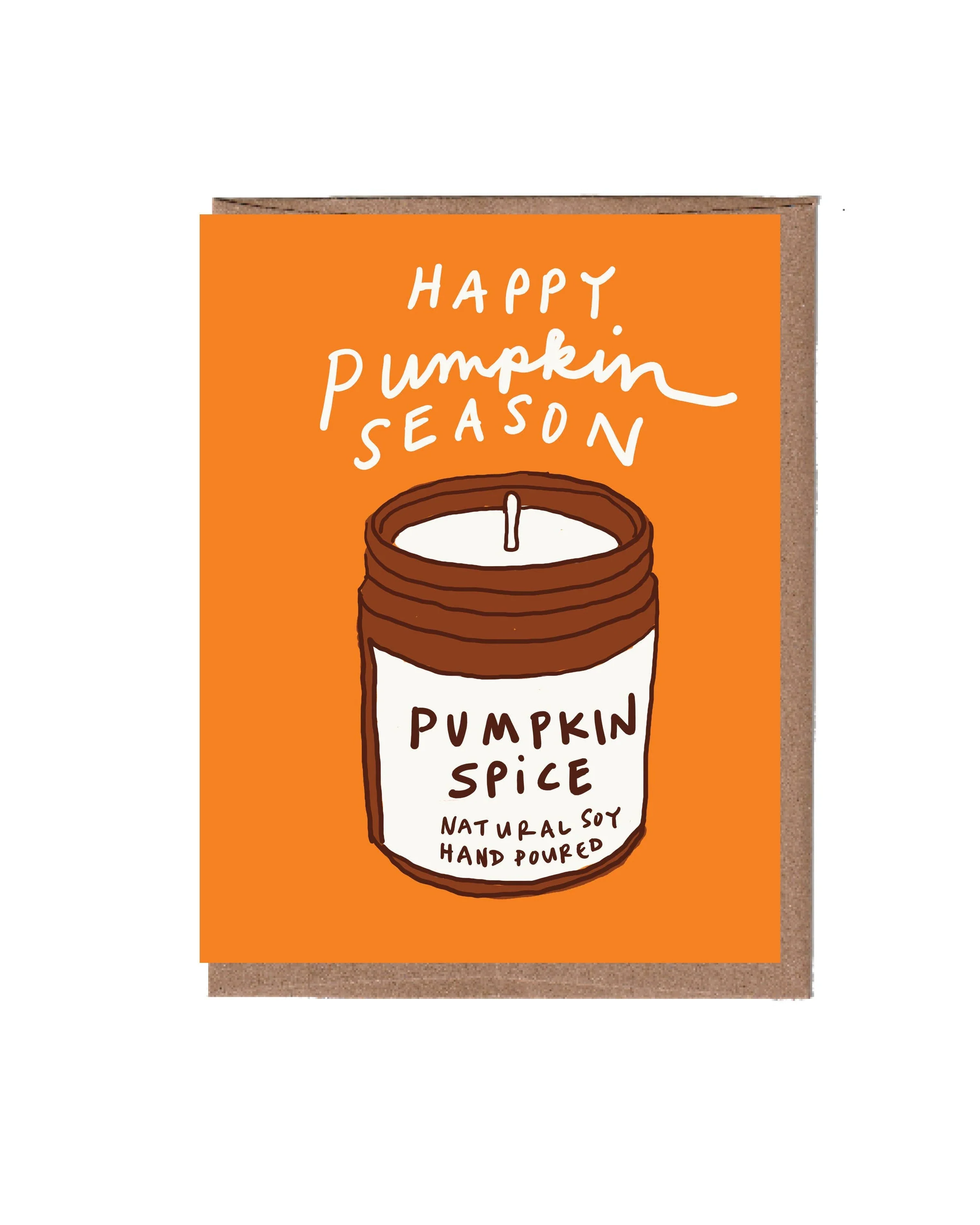 Scratch & Sniff Pumpkin Candle Card