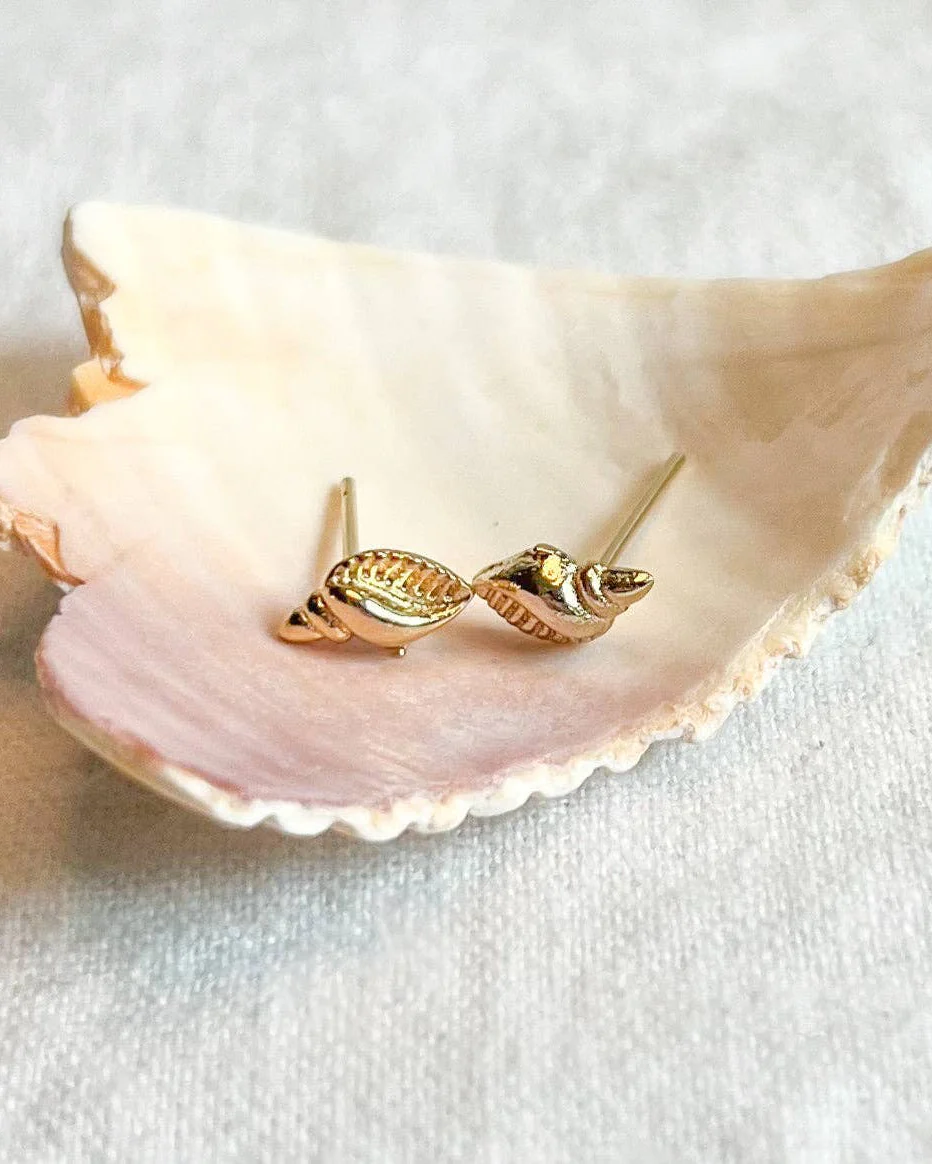 Seashell Studs - Image 2