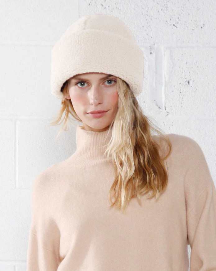 Shearling Crown Hat - Image 4