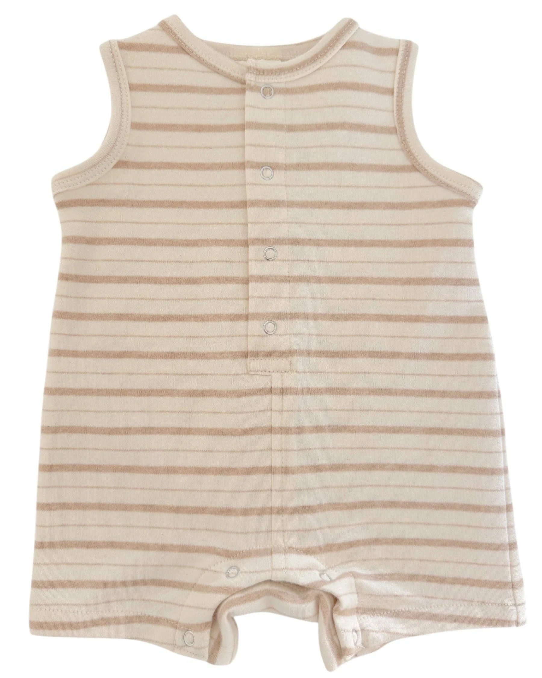 Shortie in Biscuit Mixed Stripe - Image 2