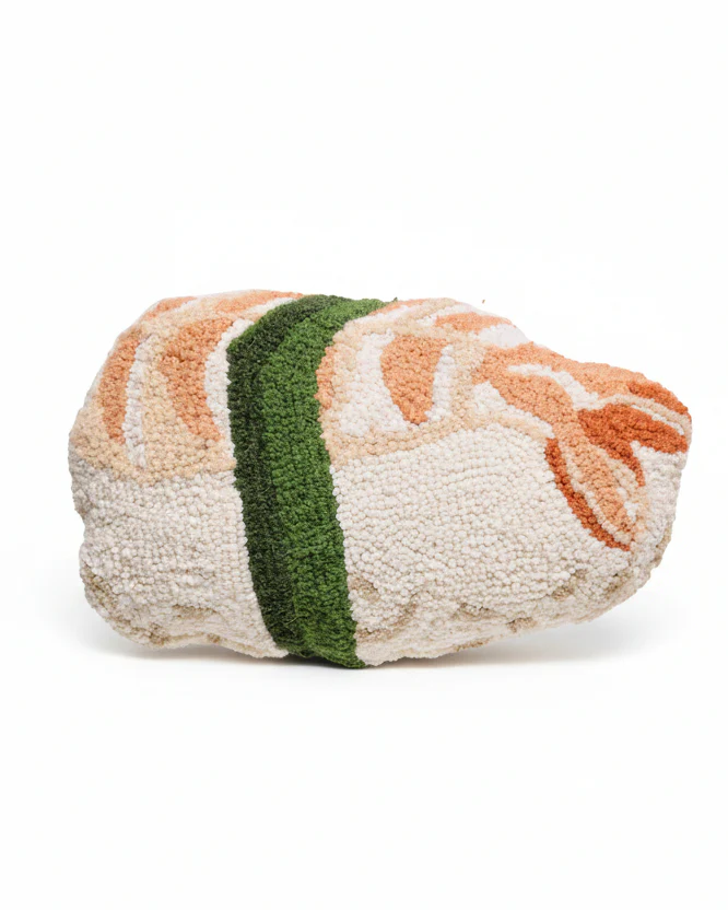Shrimp Sushi Hook Pillow