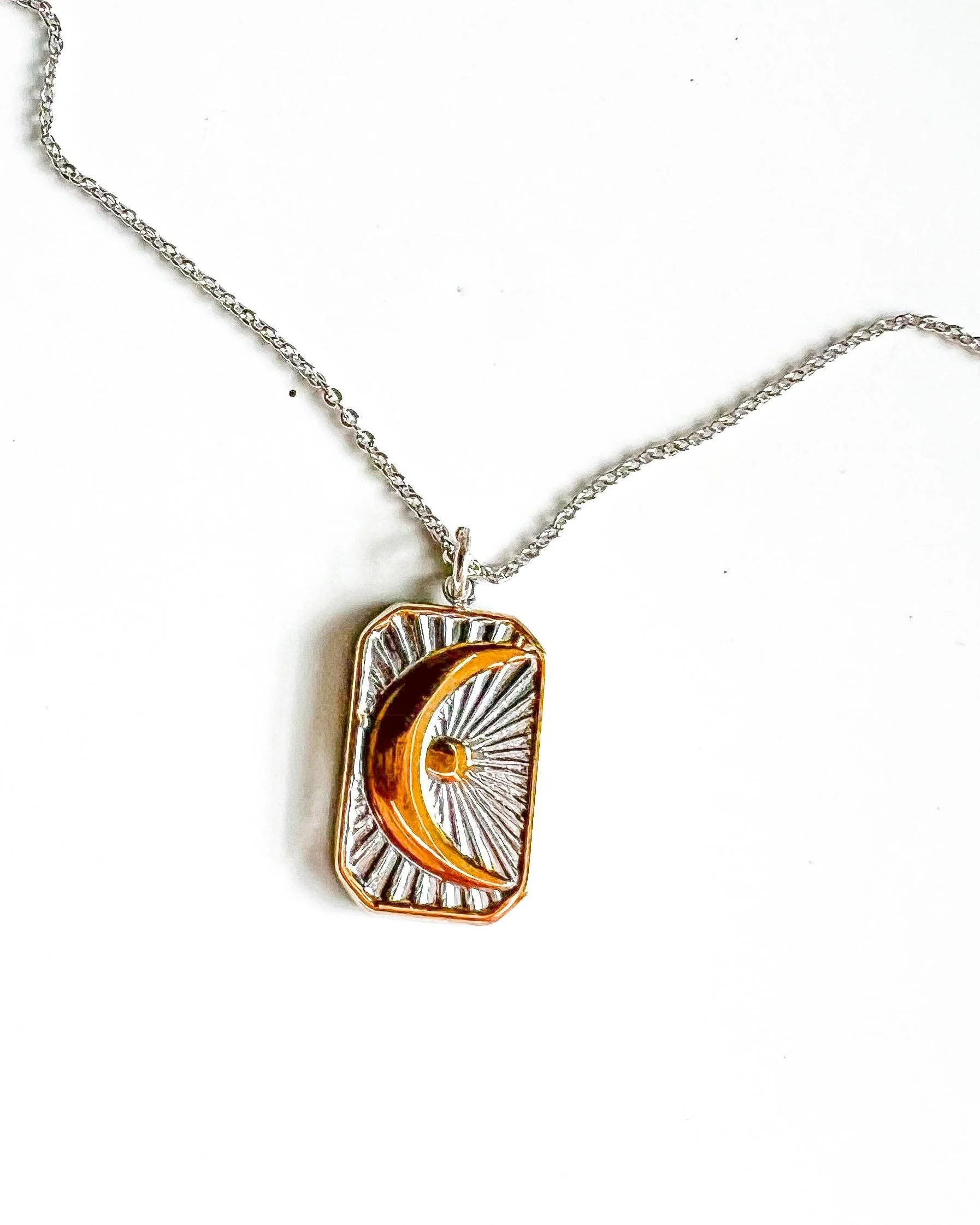 Silver Moon Necklace - Image 5