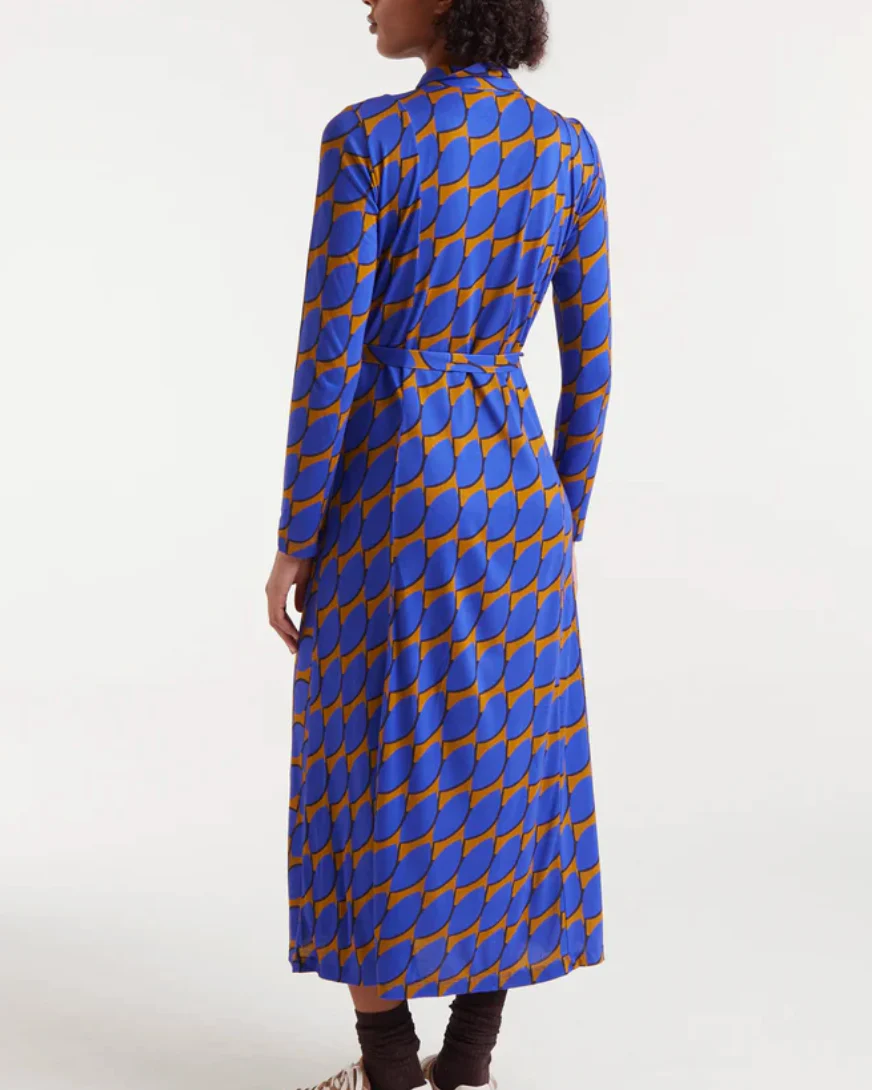 Skouros Print Dress in Multi - Image 3
